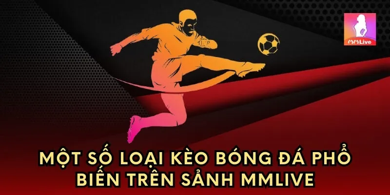 Một số loại kèo bóng đá phổ biến trên sảnh MMlive